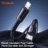 Mcdodo CA-5633 USB-C To Lightning 36W Bending Reinforced, Super-Fast Charging and High-Speed Data Cable 2M – Black